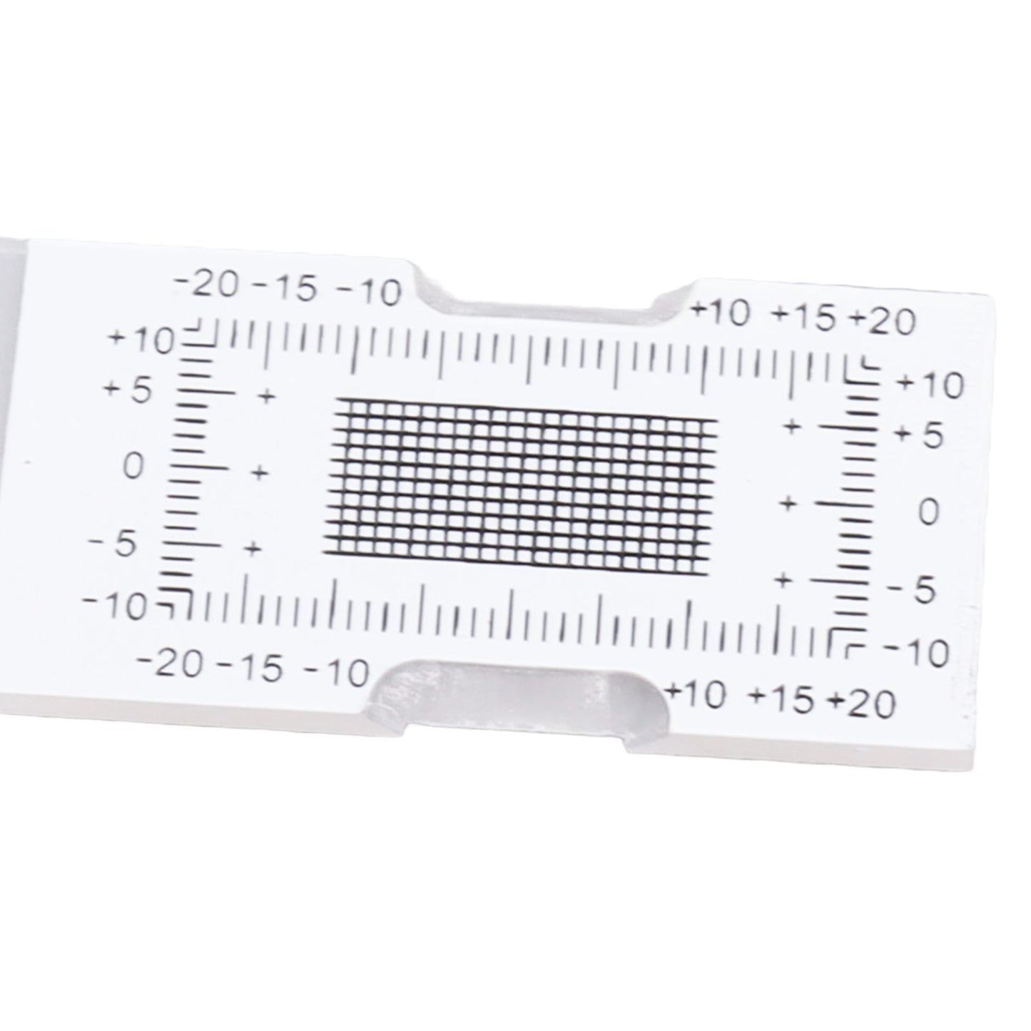 Gap Measuring Instrument Acrylic Building Wall Standard Crack Monitor Corner Crack Comparison Caliper