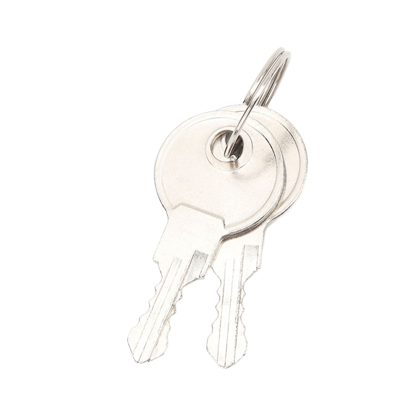 2PCS Keyed Hasp Locks 201 Stainless Steel Zinc Alloy Twist Knob Catch Latch Safety Lock for Cabinets Doors Silver