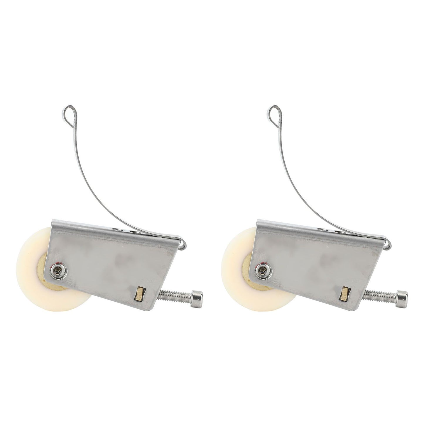 2Set Cabinet Sliding Door Window Roller Pulley Stainless Steel Sliding Door Window Roller Pulley Including Upper Wheel Waterproof Copper Core Concave Wheel