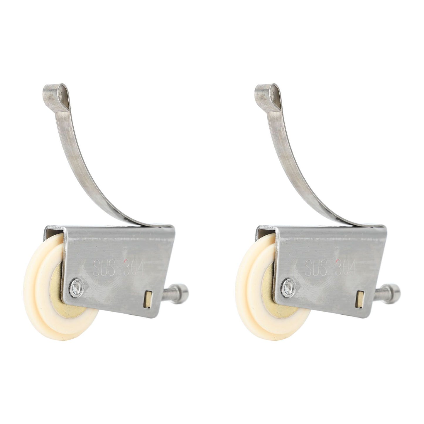2Set Cabinet Sliding Door Window Roller Pulley Stainless Steel Sliding Door Window Roller Pulley Including Upper Wheel Waterproof Copper Core Cam Wheel