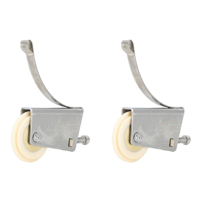 2Set Cabinet Sliding Door Window Roller Pulley Stainless Steel Sliding Door Window Roller Pulley Including Upper Wheel Waterproof Copper Core Cam Wheel