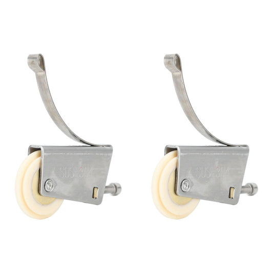 2Set Cabinet Sliding Door Window Roller Pulley Stainless Steel Sliding Door Window Roller Pulley Including Upper Wheel Waterproof Copper Core Cam Wheel