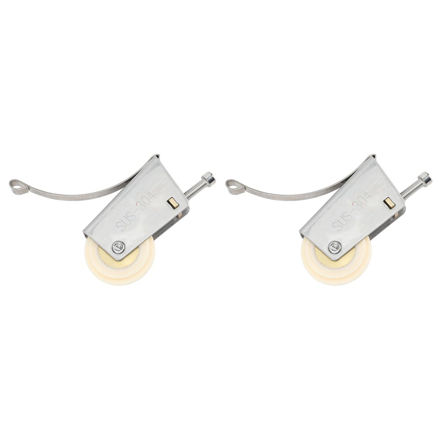 2Set Cabinet Sliding Door Window Roller Pulley Stainless Steel Sliding Door Window Roller Pulley Including Upper Wheel Waterproof Copper Core Cam Wheel
