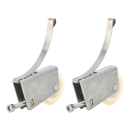 2Set Cabinet Sliding Door Window Roller Pulley Stainless Steel Sliding Door Window Roller Pulley Including Upper Wheel Waterproof Copper Core Cam Wheel