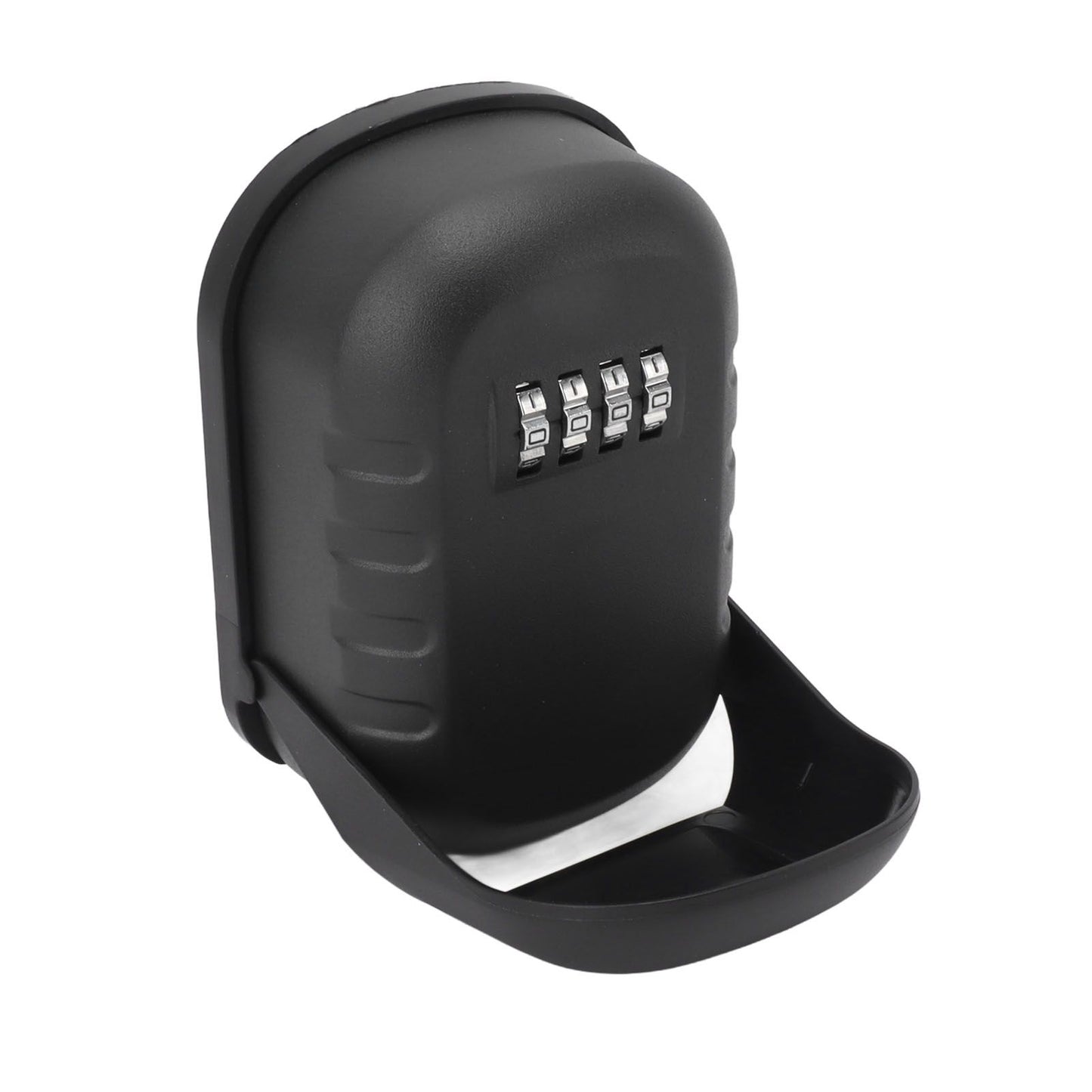 Key Lock Box Safe Security Wall Mounted Waterproof Password Combination Lock Storage Box for House Key Matte Black