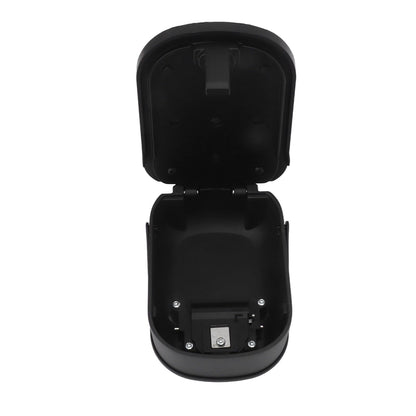 Key Lock Box Safe Security Wall Mounted Waterproof Password Combination Lock Storage Box for House Key Matte Black