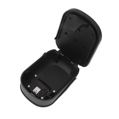 Key Lock Box Safe Security Wall Mounted Waterproof Password Combination Lock Storage Box for House Key Matte Black