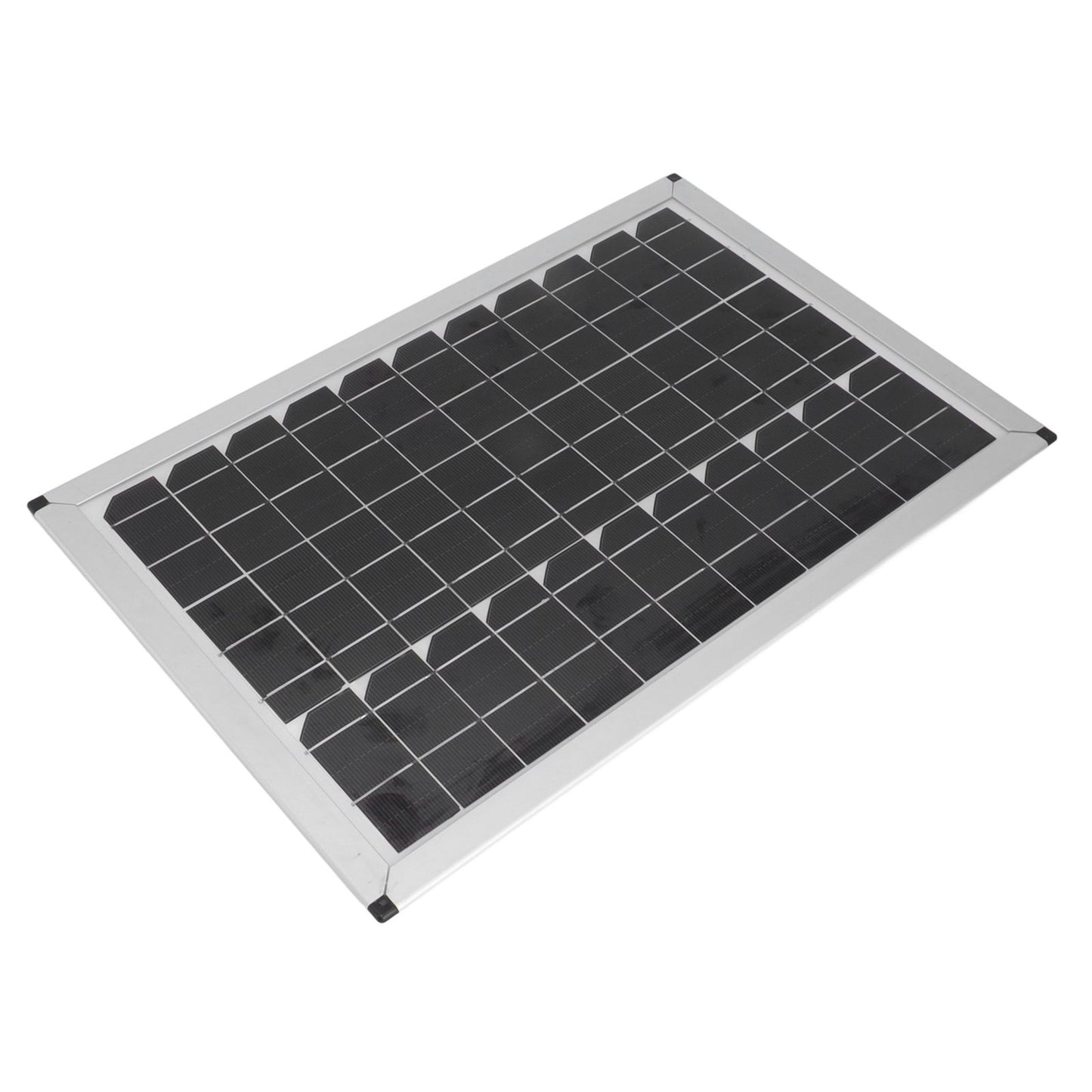 100W 18V Portable Solar Panel Kit 100 Watt 18 Volt Monocrystalline Portable Solar Panel for Automobiles Ships Airplanes Outdoor Agriculture Planting Tourism