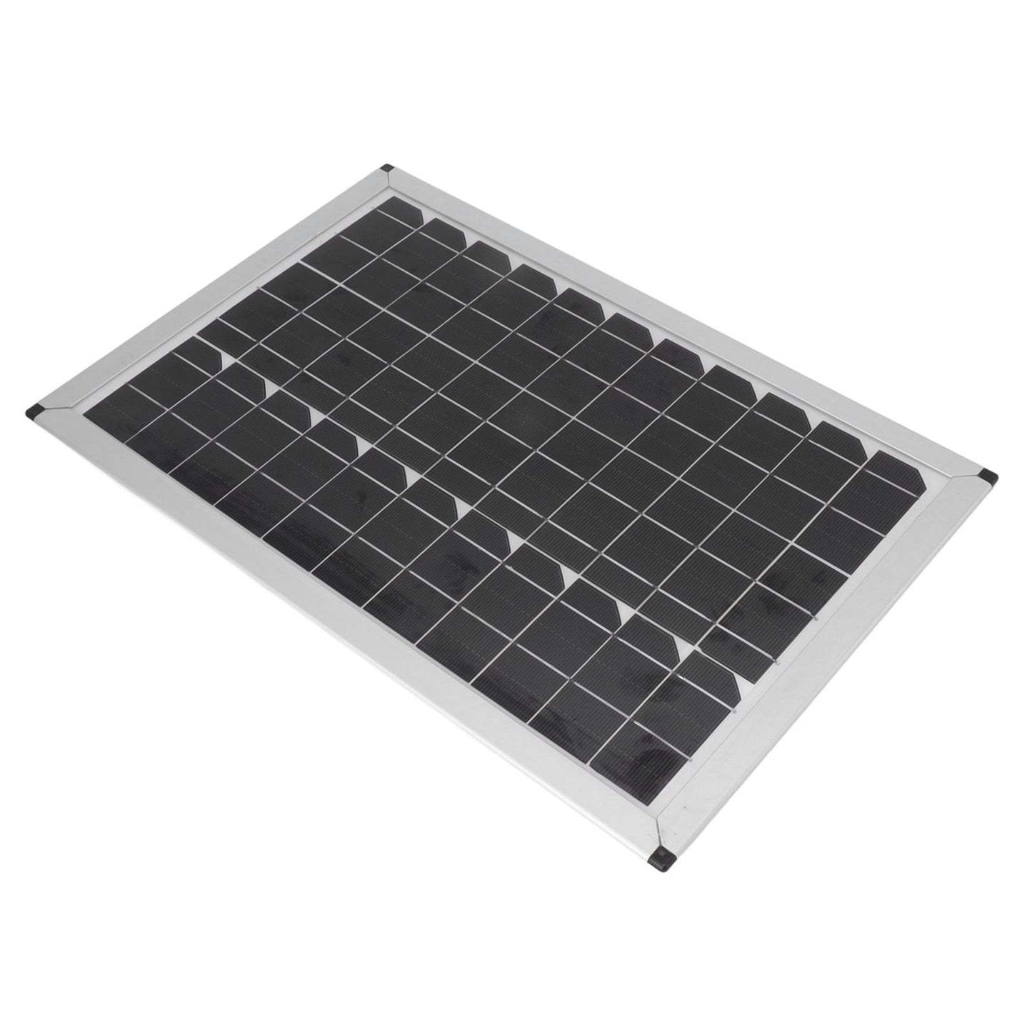 100W 18V Portable Solar Panel Kit 100 Watt 18 Volt Monocrystalline Portable Solar Panel for Automobiles Ships Airplanes Outdoor Agriculture Planting Tourism