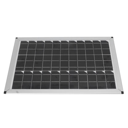100W 18V Portable Solar Panel Kit 100 Watt 18 Volt Monocrystalline Portable Solar Panel for Automobiles Ships Airplanes Outdoor Agriculture Planting Tourism
