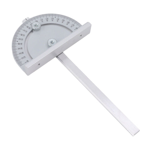 180 Degree Protractor Woodworking Engraving Protractor Aluminum Alloy Protractor