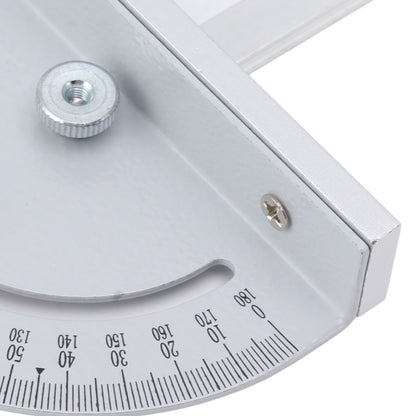 180 Degree Protractor Woodworking Engraving Protractor Aluminum Alloy Protractor