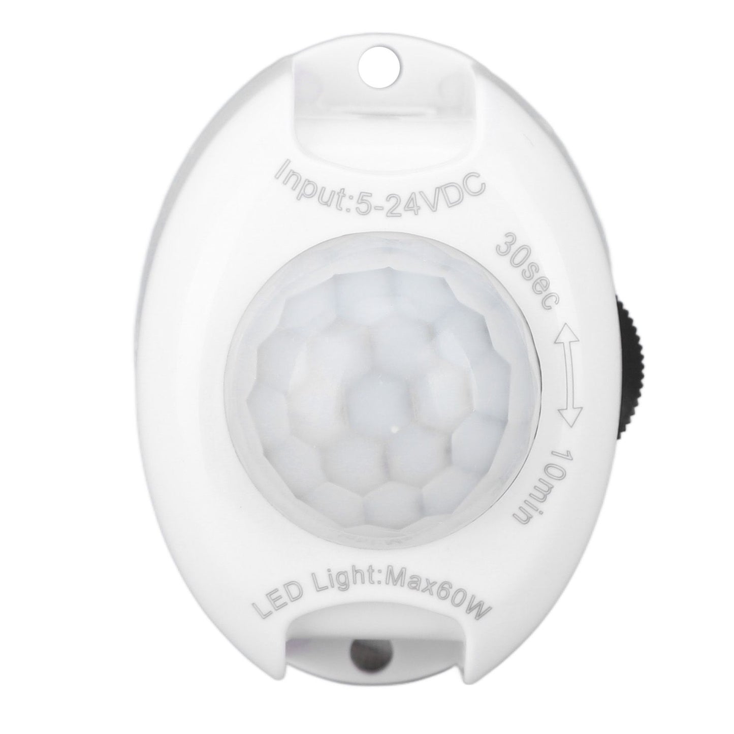 DC Plug Human Body Induction Switch Infrared Adjustable LED Light Strip Detector Switch 5‑24V 60W