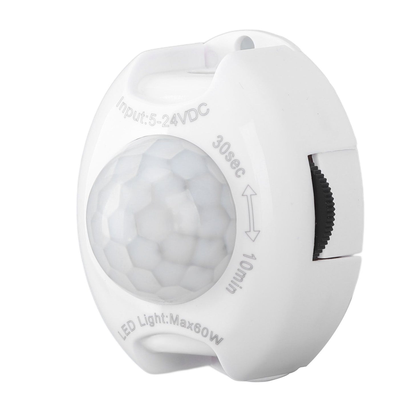 DC Plug Human Body Induction Switch Infrared Adjustable LED Light Strip Detector Switch 5‑24V 60W