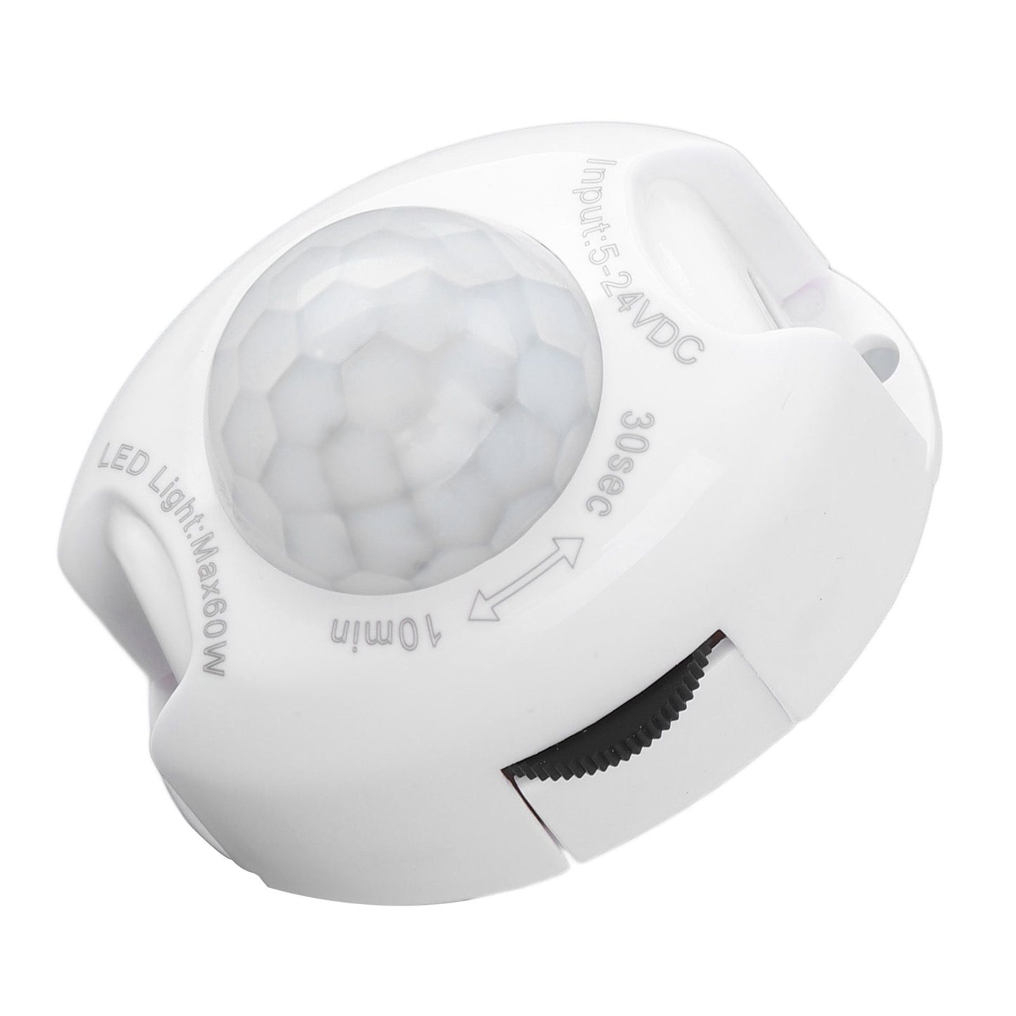 DC Plug Human Body Induction Switch Infrared Adjustable LED Light Strip Detector Switch 5‑24V 60W