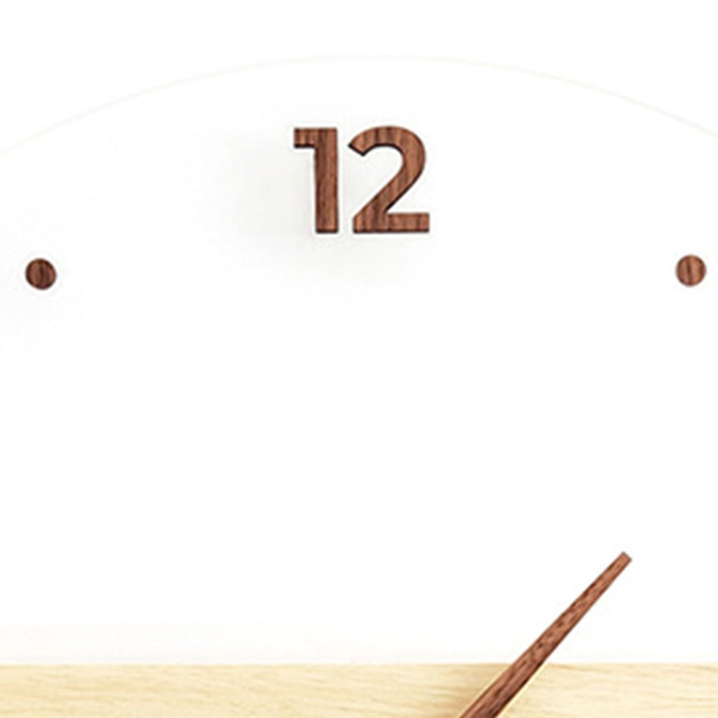 Wall Clock Silent Round Decorative Modern Acrylic Panel Hanging Clock for Living Room Bedroom Office