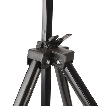 Artist Easel Stand Ferroalloy Adjustable Folding Tripod Display Easel for Drawing Painting Black