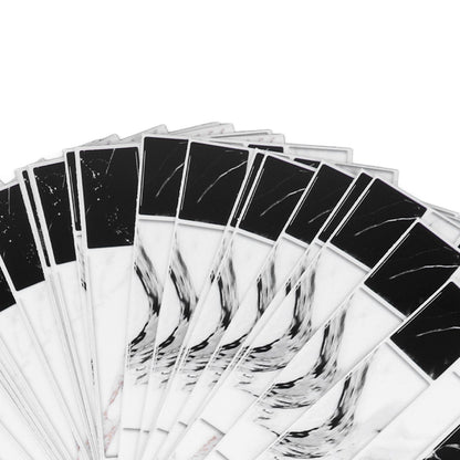 27PCS Kitchen Wallpaper Tile Self Adhesive PVC Wear Resistant White Black Faux Brick for Home Bathroom