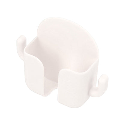 Self Adhesive Wall Mount Cell Phone Holder Wall Mount Phone Charging Holder for Home Office Bedroom White