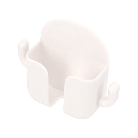 Self Adhesive Wall Mount Cell Phone Holder Wall Mount Phone Charging Holder for Home Office Bedroom White