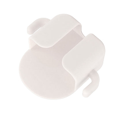 Self Adhesive Wall Mount Cell Phone Holder Wall Mount Phone Charging Holder for Home Office Bedroom White