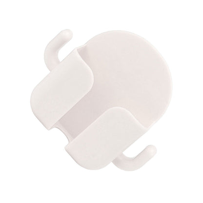 Self Adhesive Wall Mount Cell Phone Holder Wall Mount Phone Charging Holder for Home Office Bedroom White