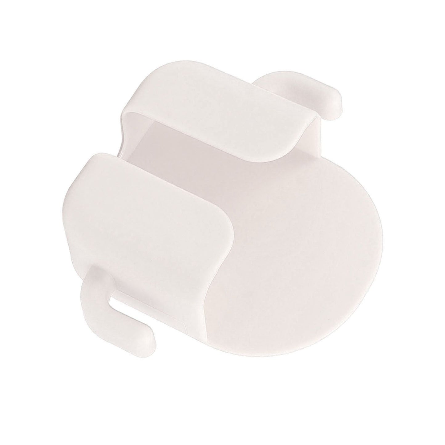 Self Adhesive Wall Mount Cell Phone Holder Wall Mount Phone Charging Holder for Home Office Bedroom White