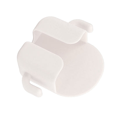 Self Adhesive Wall Mount Cell Phone Holder Wall Mount Phone Charging Holder for Home Office Bedroom White