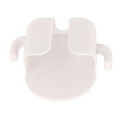 Self Adhesive Wall Mount Cell Phone Holder Wall Mount Phone Charging Holder for Home Office Bedroom White