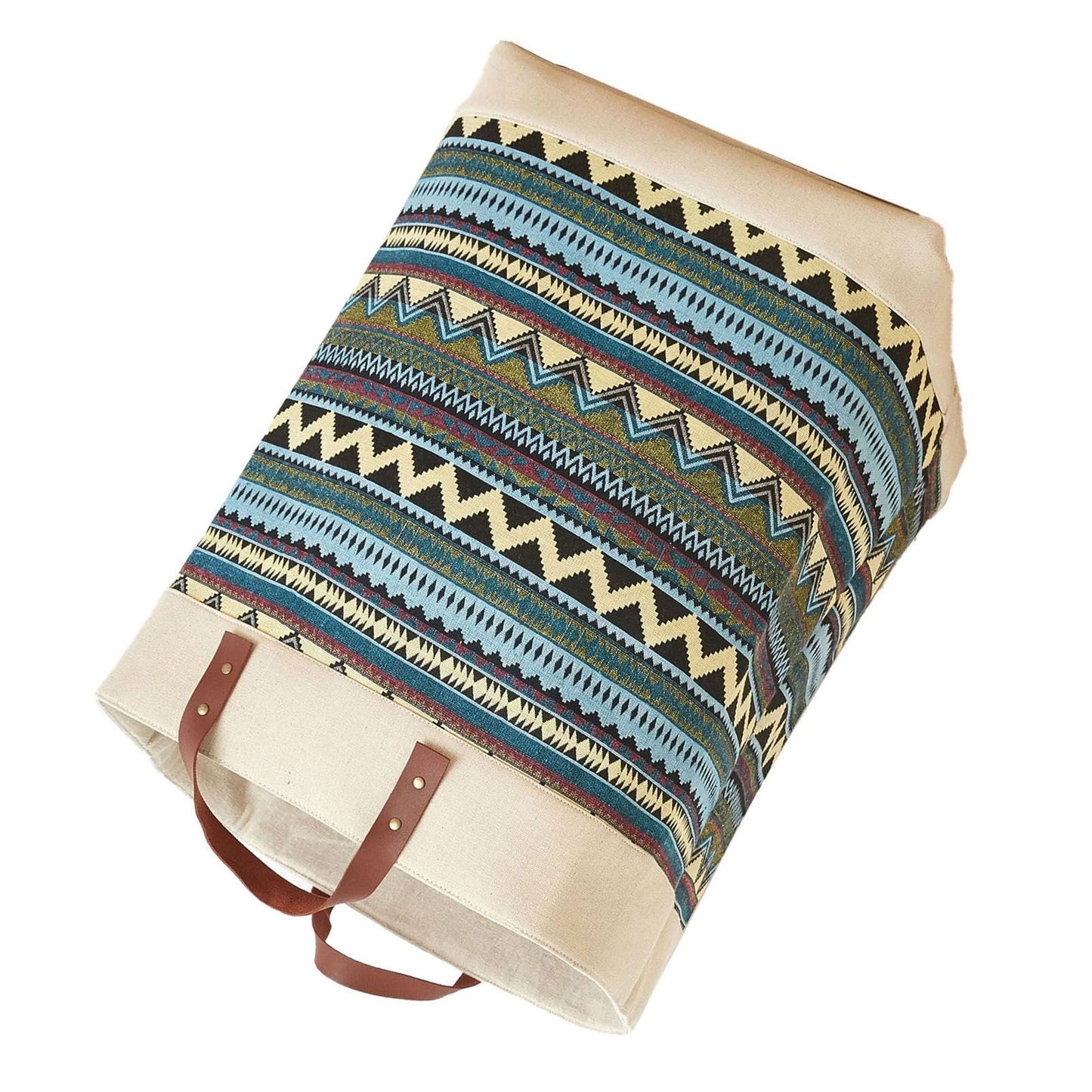 Laundry Basket Grocery Bag Jute Large Capacity Dirty Clothes Storage Basket Bucket for Home Colorful