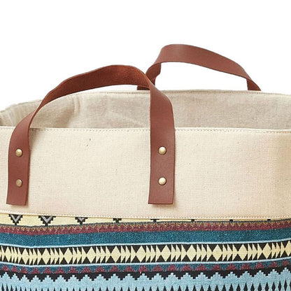 Laundry Basket Grocery Bag Jute Large Capacity Dirty Clothes Storage Basket Bucket for Home Colorful