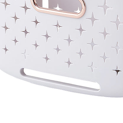 Collapsible Laundry Basket Portable Foldable Laundry Hamper Clothes Storage Organizer Basket for Home Hotel Rose Gold Single Basket