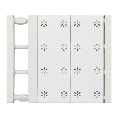 Wardrobe Partition Board Storage Extendable Rod Space Saving Layered Partition Board for Cabinet 11.8‑15.7in