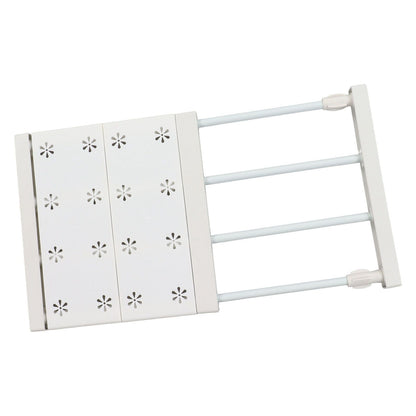 Wardrobe Partition Board Storage Extendable Rod Space Saving Layered Partition Board for Cabinet 11.8‑15.7in