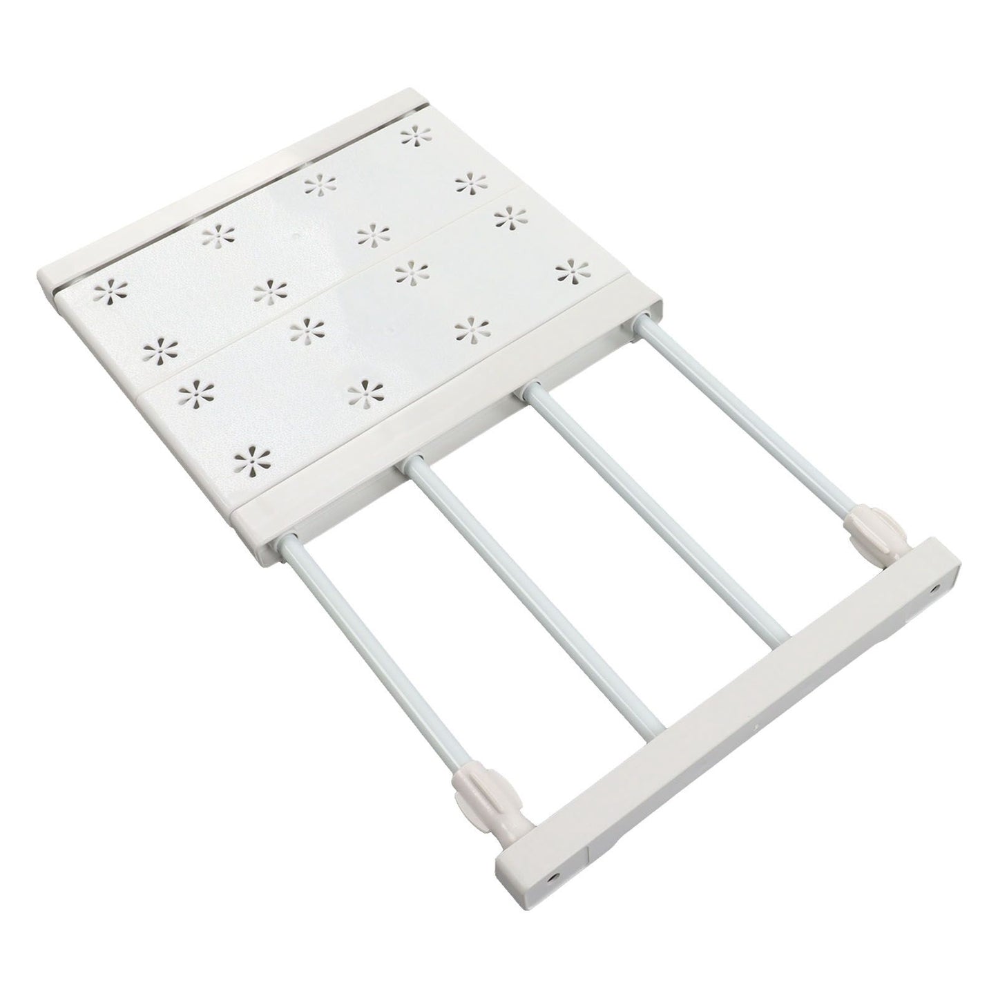 Wardrobe Partition Board Storage Extendable Rod Space Saving Layered Partition Board for Cabinet 11.8‑15.7in