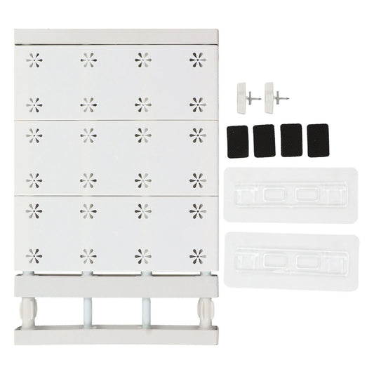 Wardrobe Partition Board Storage Extendable Rod Space Saving Layered Partition Board for Cabinet 15-23.6in