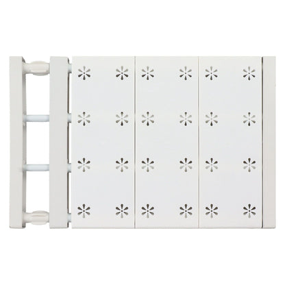 Wardrobe Partition Board Storage Extendable Rod Space Saving Layered Partition Board for Cabinet 15-23.6in
