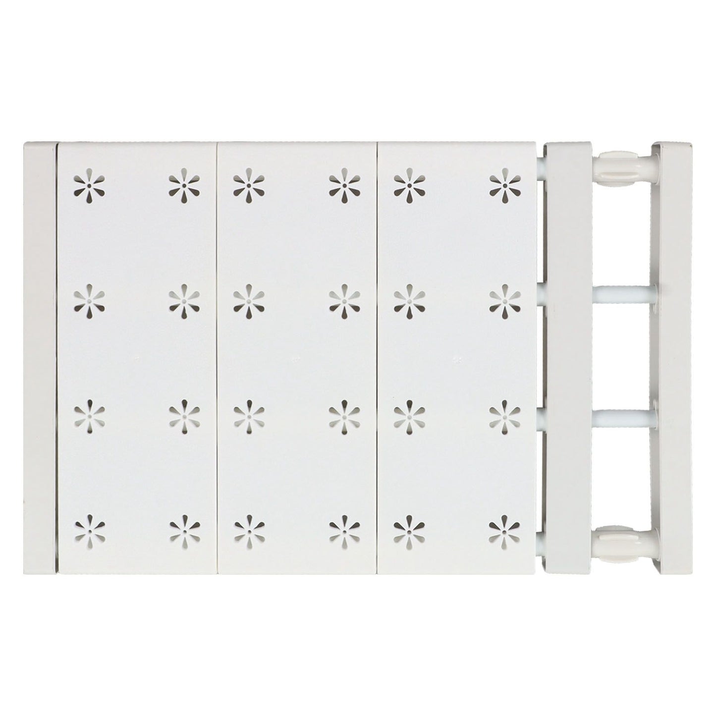 Wardrobe Partition Board Storage Extendable Rod Space Saving Layered Partition Board for Cabinet 15-23.6in