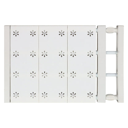 Wardrobe Partition Board Storage Extendable Rod Space Saving Layered Partition Board for Cabinet 15-23.6in