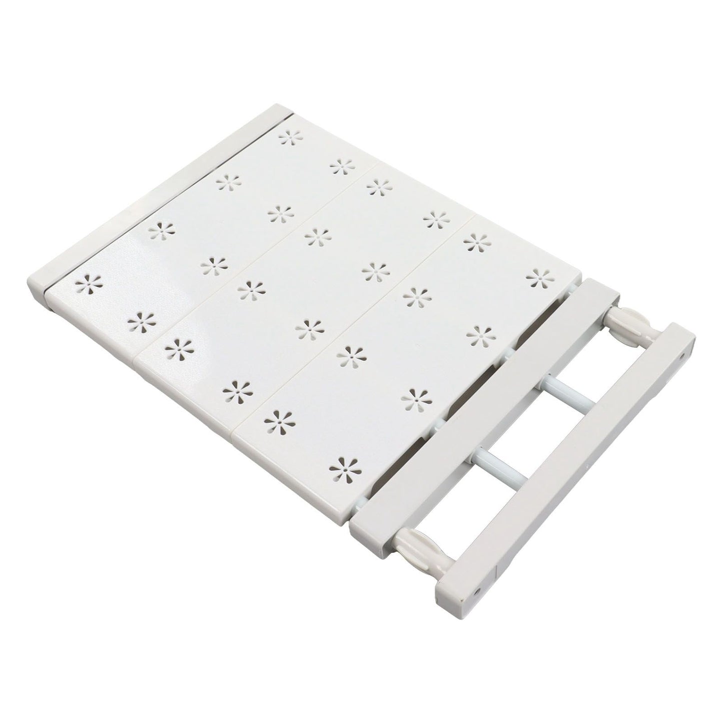 Wardrobe Partition Board Storage Extendable Rod Space Saving Layered Partition Board for Cabinet 15-23.6in