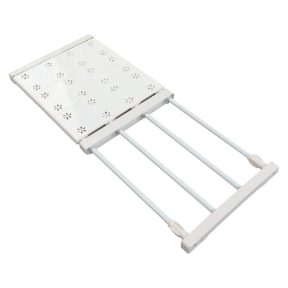 Wardrobe Partition Board Storage Extendable Rod Space Saving Layered Partition Board for Cabinet 15-23.6in