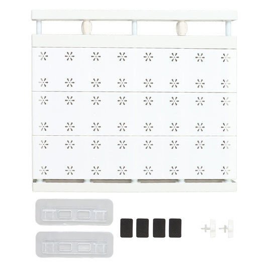 Expandable Closet Shelf Space Saving Punch Free Strong Bearing Capacity Wardrobe Clothes Dividers for Home 38-60cm/15.0-23.6in