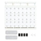 Expandable Closet Shelf Space Saving Punch Free Strong Bearing Capacity Wardrobe Clothes Dividers for Home 38-60cm/15.0-23.6in