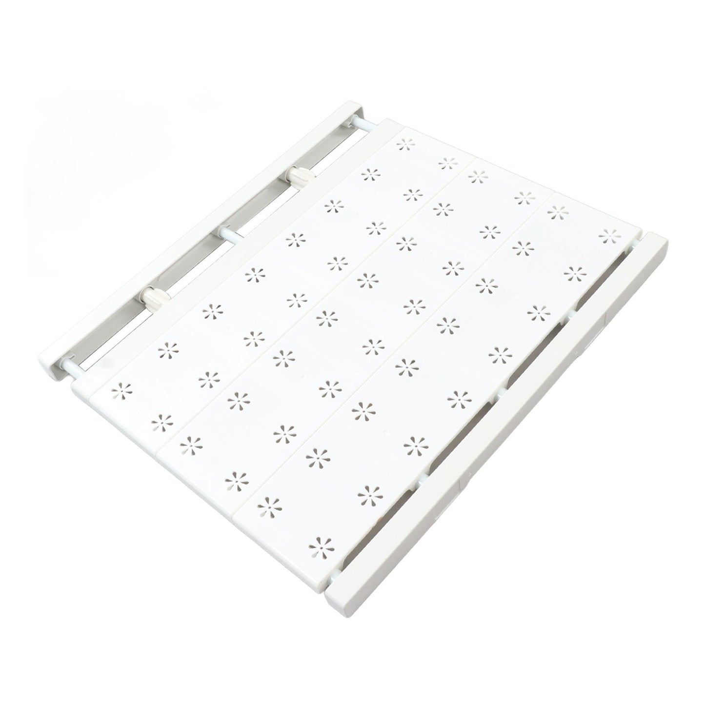 Expandable Closet Shelf Space Saving Punch Free Strong Bearing Capacity Wardrobe Clothes Dividers for Home 38-60cm/15.0-23.6in