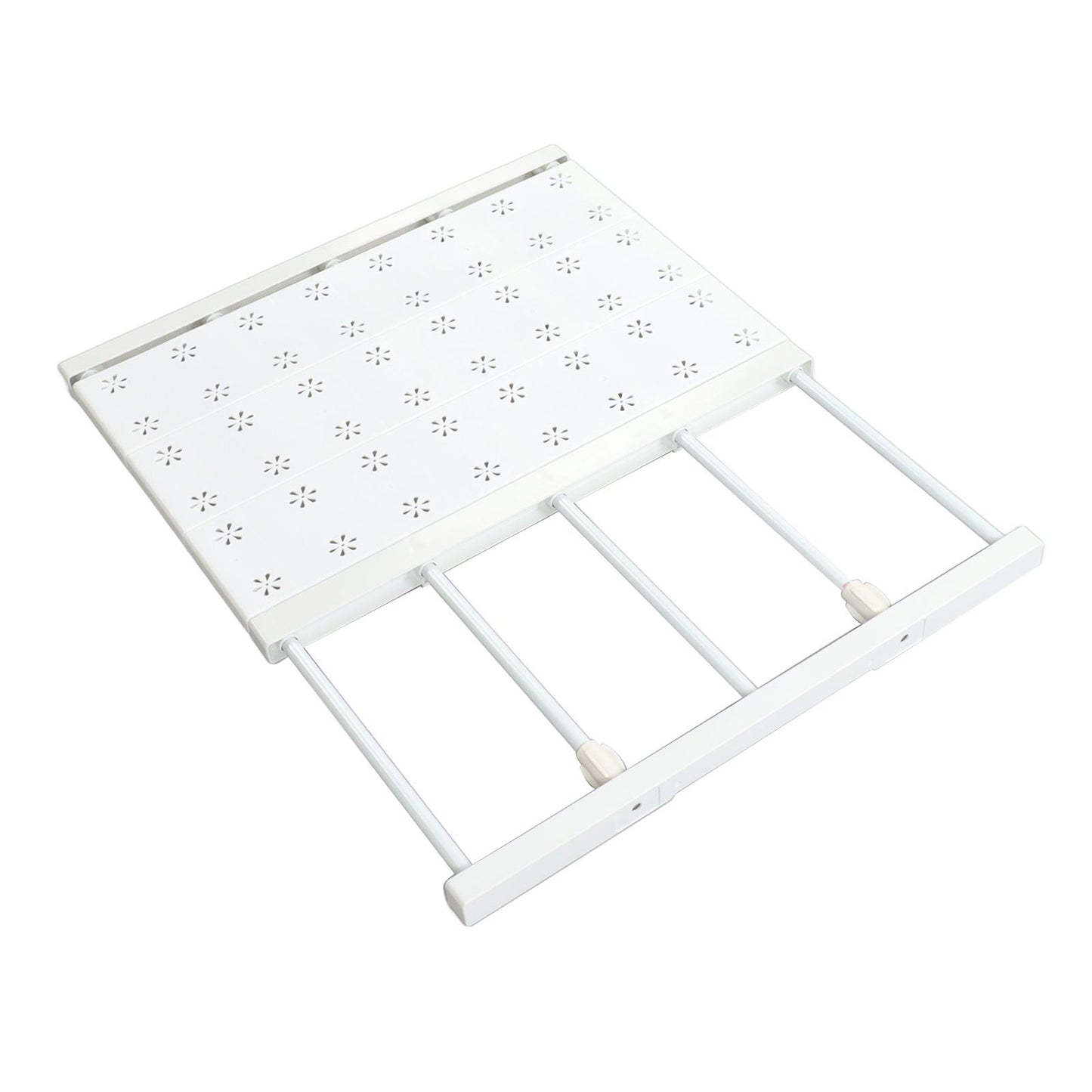 Expandable Closet Shelf Space Saving Punch Free Strong Bearing Capacity Wardrobe Clothes Dividers for Home 38-60cm/15.0-23.6in