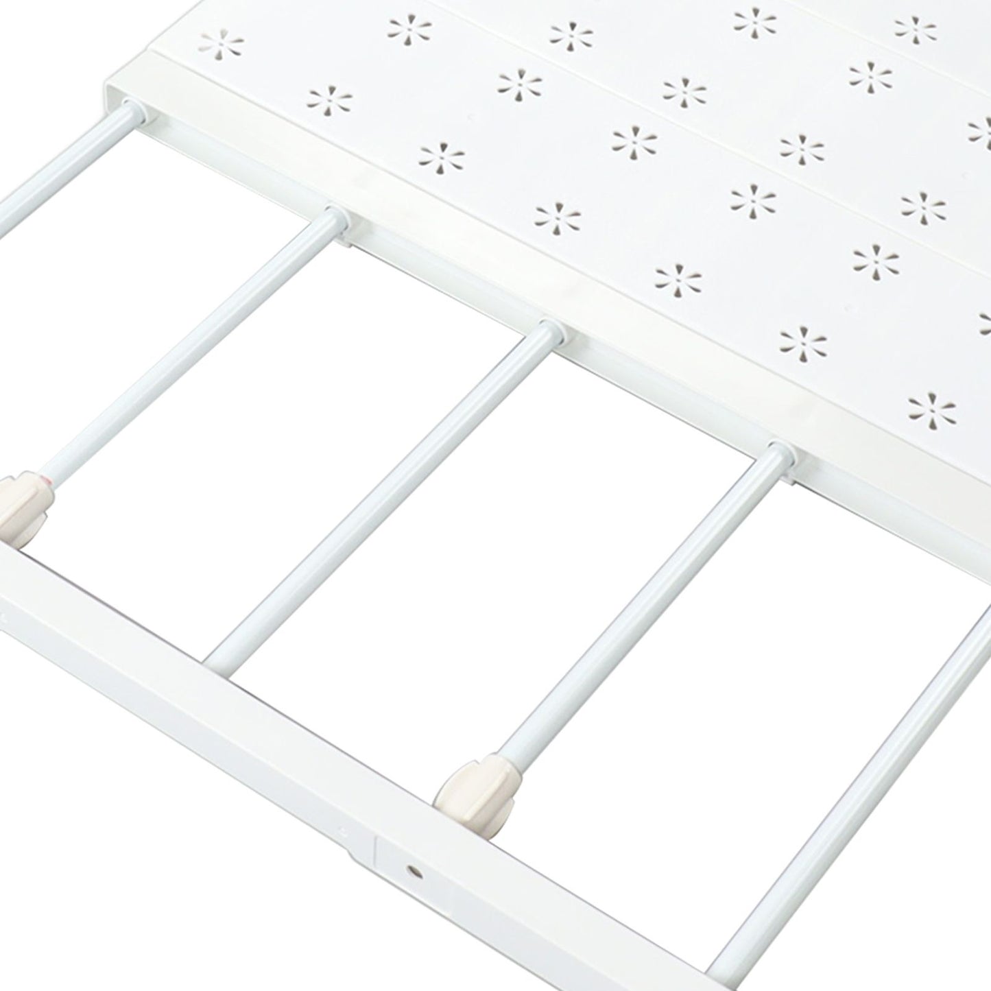 Expandable Closet Shelf Space Saving Punch Free Strong Bearing Capacity Wardrobe Clothes Dividers for Home 38-60cm/15.0-23.6in