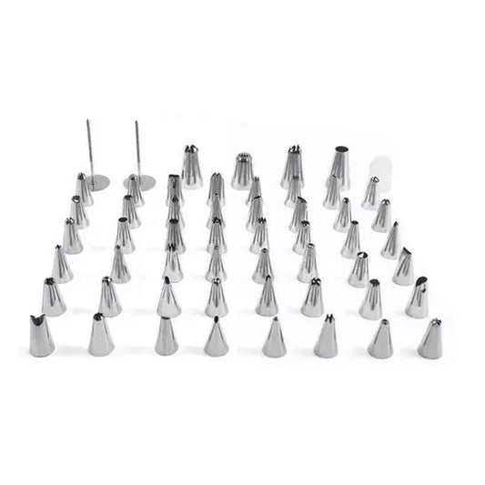 Piping Tips Stainless Steel Toxic Free Rust Proof Cake Decorating Nozzles for Home Baking