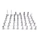 Piping Tips Stainless Steel Toxic Free Rust Proof Cake Decorating Nozzles for Home Baking
