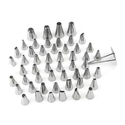 Piping Tips Stainless Steel Toxic Free Rust Proof Cake Decorating Nozzles for Home Baking