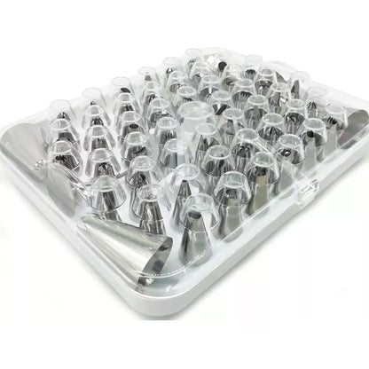 Piping Tips Stainless Steel Toxic Free Rust Proof Cake Decorating Nozzles for Home Baking